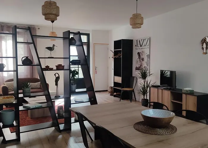 Duplex Lumineux Et Calme En Centre-ville *